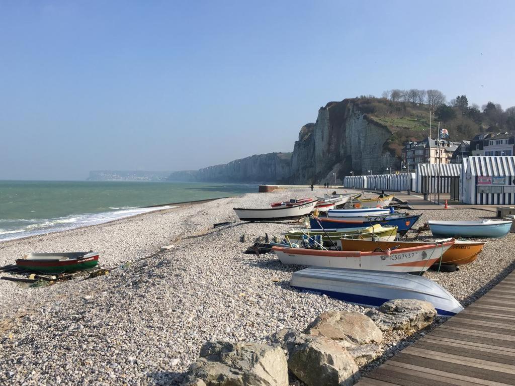 La Vague Villa Yport Bagian luar foto